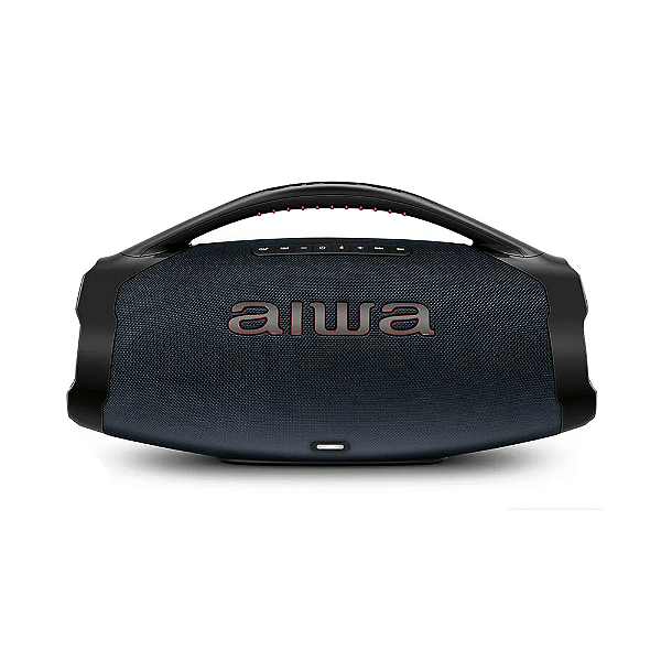 Caixa de Som Boombox Plus AIWA BBS-01LB 200W BT 30H IP66 USB