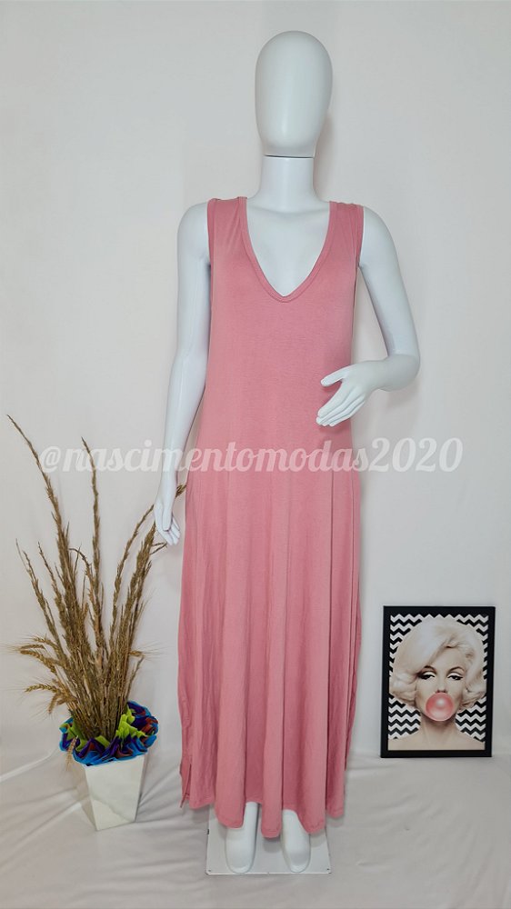 Vestido Regatão Com Bolso