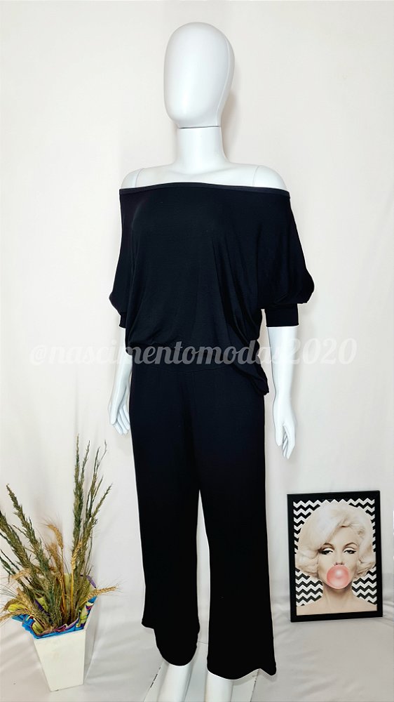 Conjunto Manga 3/4 Sem Bolso