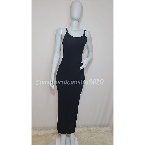 Vestido Alcinha Longo