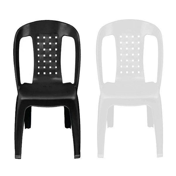 Cadeira Bistro Plástica Multiuso Empilhável Arqplast