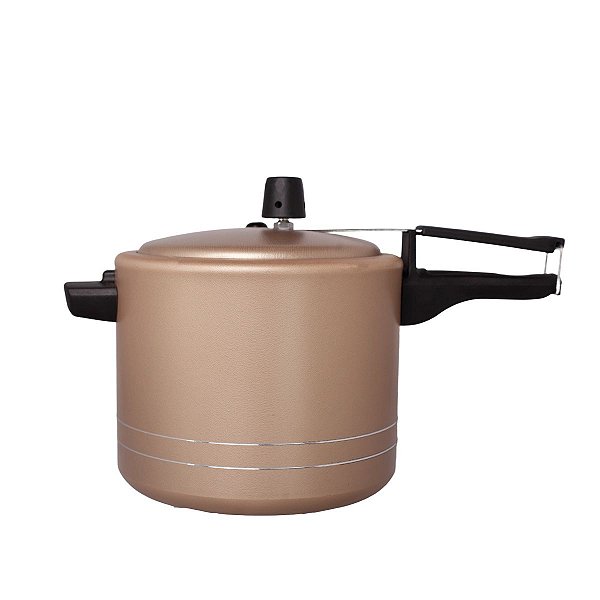 Panela de Pressão Antiaderente Dourada 4,5L Mr. Cook