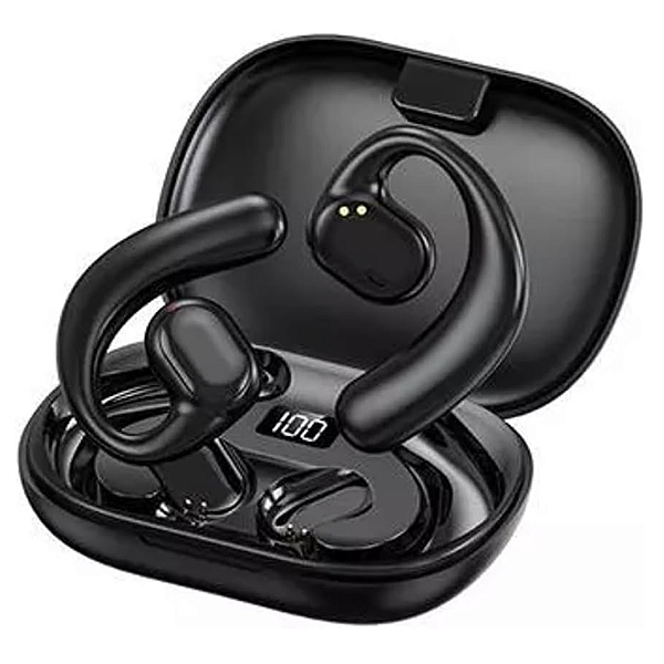 Fone de Ouvido Bluetooth Sem Fio Com Microfone e Cancelamento de Ruído RS24