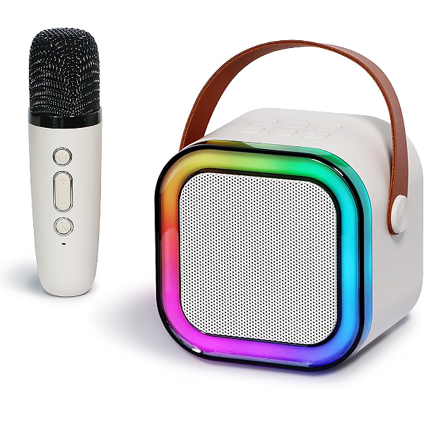 Caixa de Som Bluetooth Portatil Com Microfone 10w