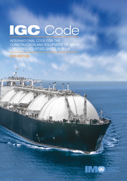 IMO-104E IGC Code, edição 2016