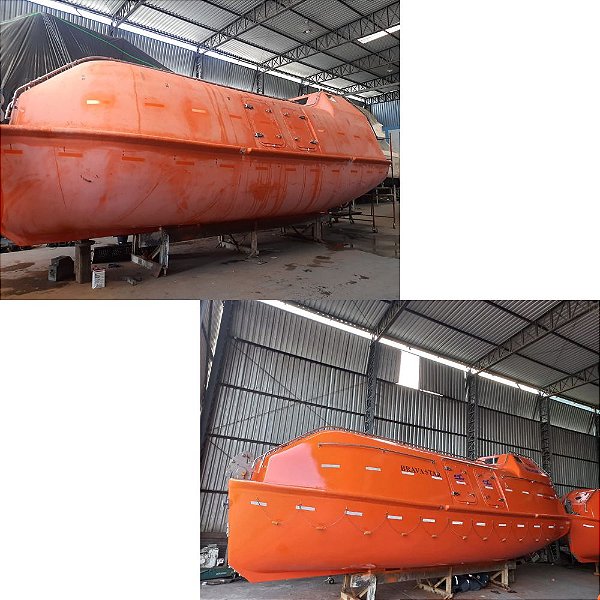 Serviço de Manutenção em Baleeiras (Lifeboats)