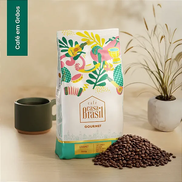 Café Gourmet Torra Média em Grãos 100% Arábica 500g