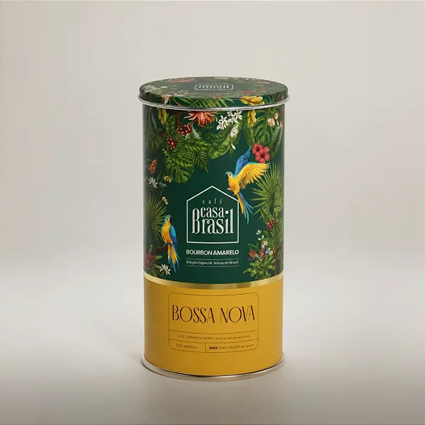 Café Casa Brasil Edição Especial Bossa Nova - Bourbon Amarelo 100% Arábica 250g