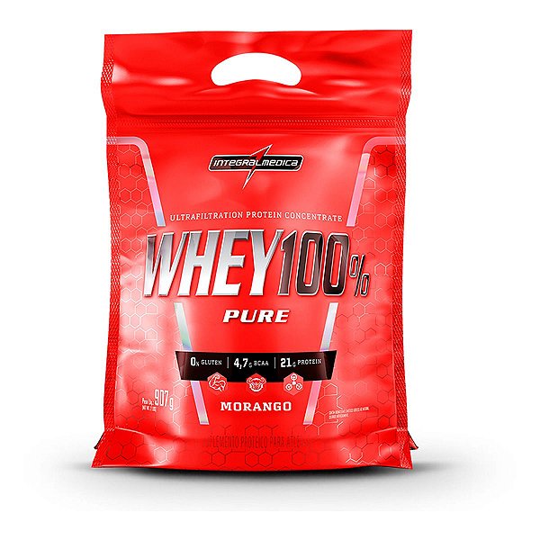 Whey 100% Pure 900g Refil - Integralmédica