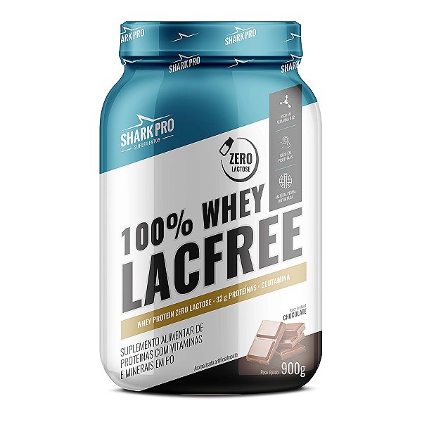 100% Whey LACFREE 900g - Shark Pro