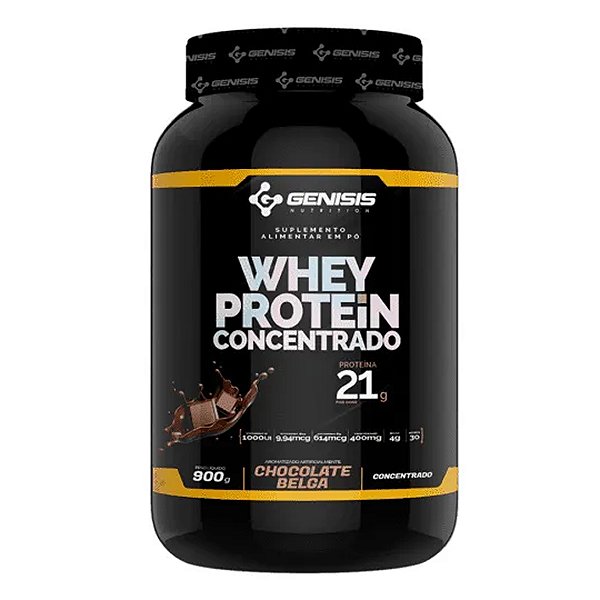 Whey Protein Concentrado 900g - Genisis Nutrition