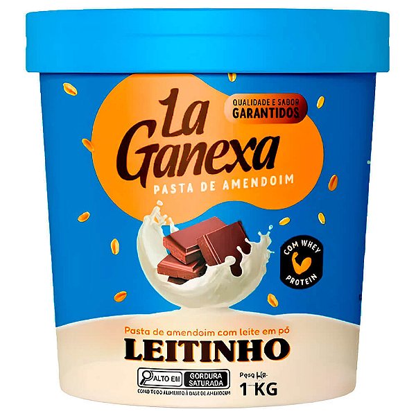 Pasta de Amendoim 1Kg - La Ganexa