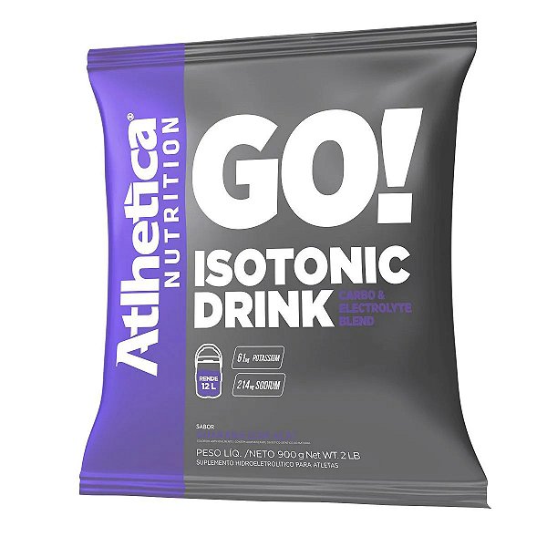 Go Isotonic Drink 900g - Atlhetica Nutrition