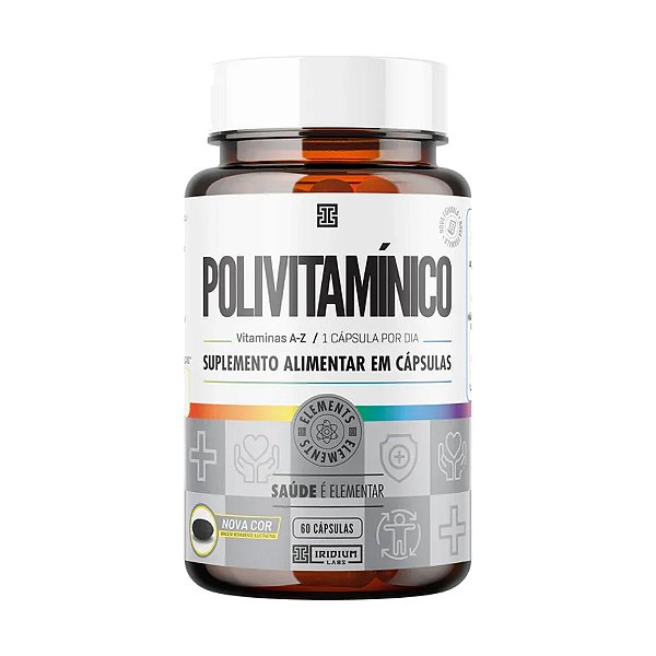 Polivitamínico 100% IDR 60 Cápsulas - Iridium Labs