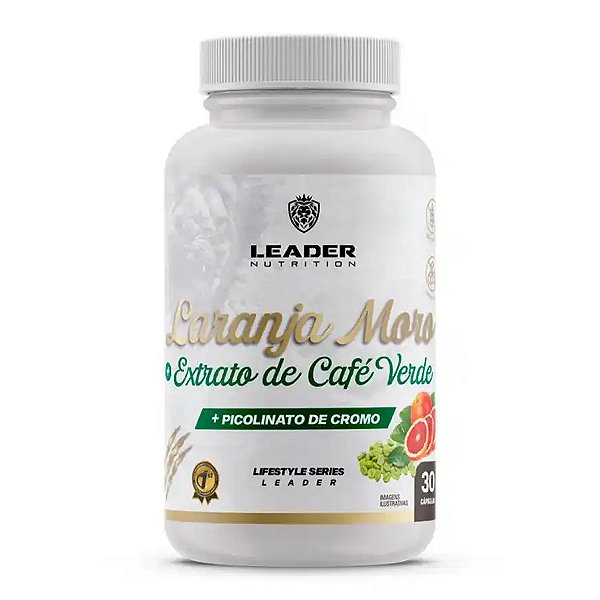 Laranja Moro 30 Cápsulas - Leader Nutrition