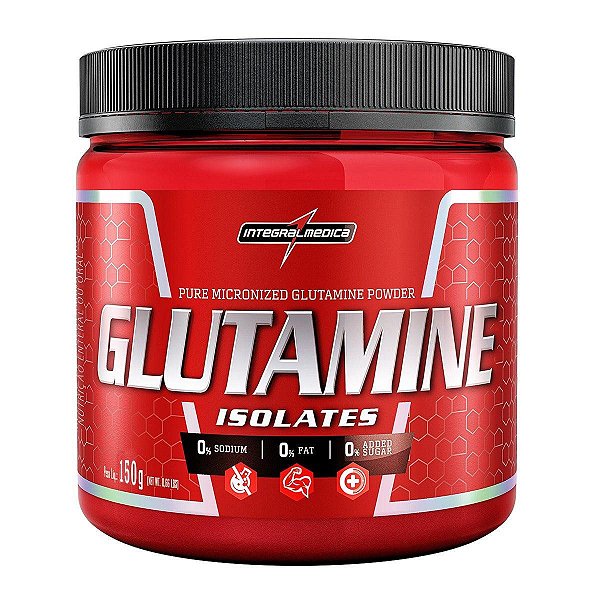 Glutamina Isolates 150g - Integralmédica