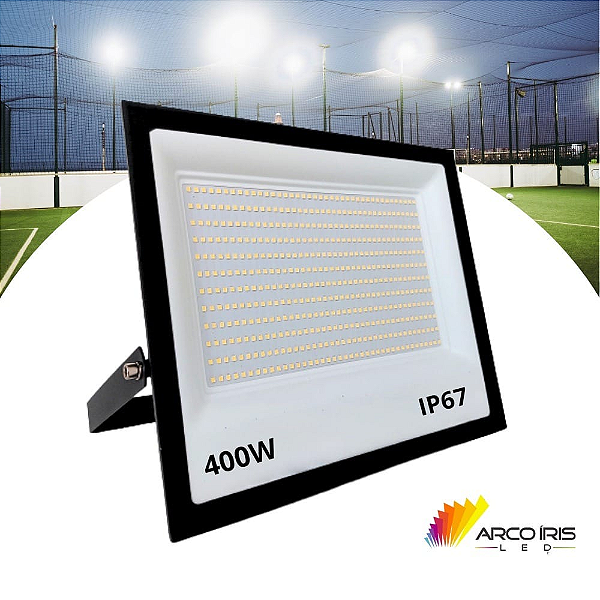 Refletor Led 400w Mini Floodlight Ip67 Branco Frio - 82148