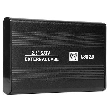 Case De Gaveta Para Notebook PC Usb 3.0 Hd 2.5 Sata Externo Preto - 81388