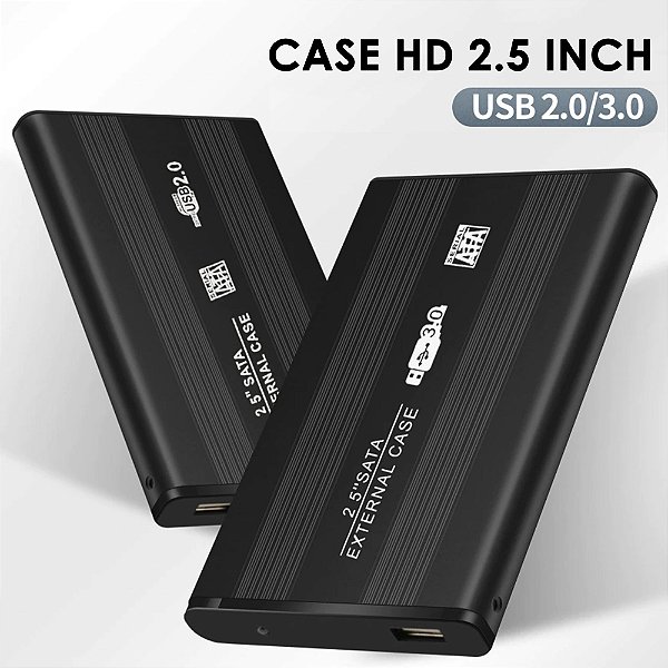 Case 2.5 Hd Externo Notebook Ultra Sata 3.0 Usb Preto 81606