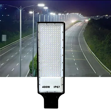 Luminária Pública Led 400w Poste Smd Branco Frio Ip67 - 84303