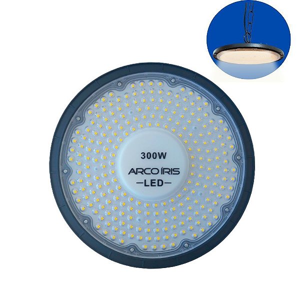 Luminária Industrial 300w Ufo Led Highbay Galpão - 84202