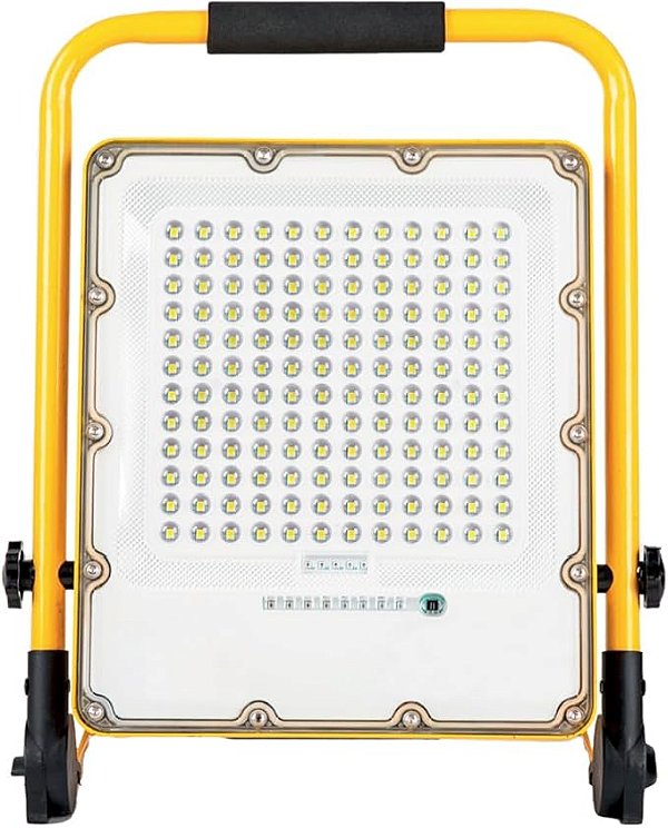 Refletor 500w Recarregável Portátil Articulado IP67 Branco Frio - 82833