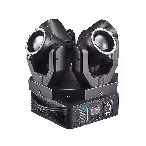 Strobo Moving Head Duádruplo 150W RGBW Bivolt - 66011