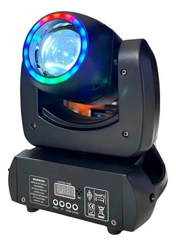 Moving Beam 200w Slim Disco Olho Anjo Luz Dmx512 Rgb - 81925