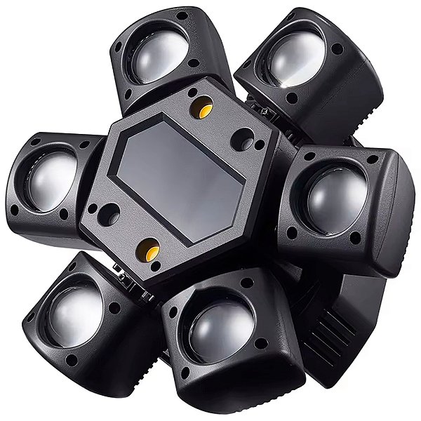 Moving Head Light 80w 6 em 1 DMX512 Multifuncional - 82246