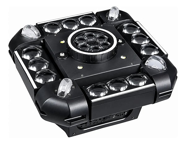 Moving Head 200w Led Luz De Palco Rgbw Rotativa - 82427