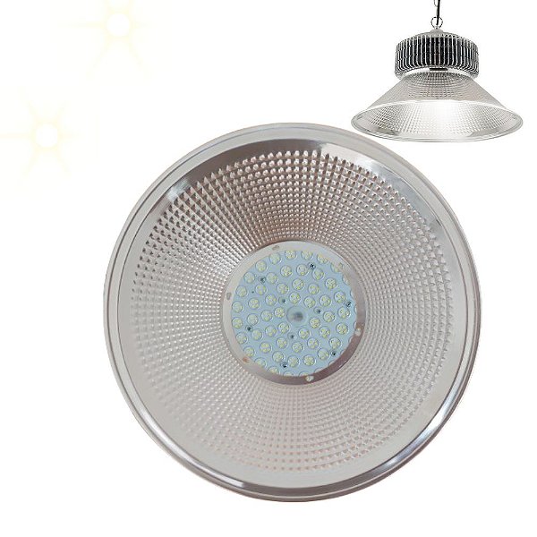 Luminária Ufo 100w Industrial Canopla High Bay Pendente  - 82891