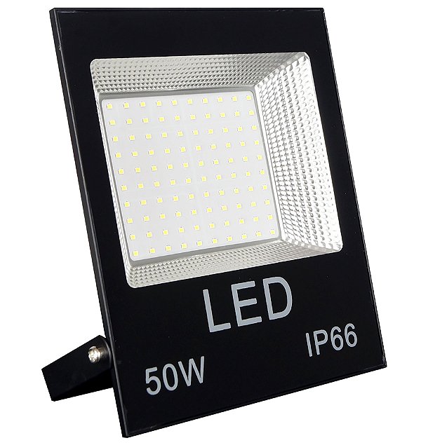 Refletor MicroLED 50w Super LED IP66 Branco Frio - 66001