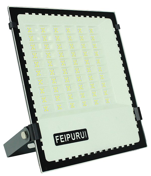 Refletor Led 400w Floodlights Branco Frio Bivolt Cinza - 82992