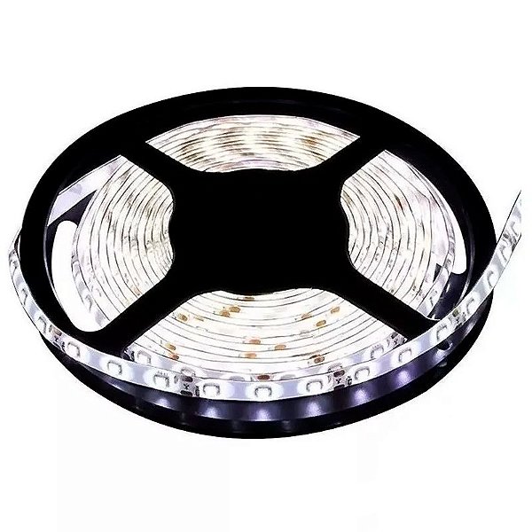 Fita Led 3528 5 Metros a prova D'água - Branco Frio