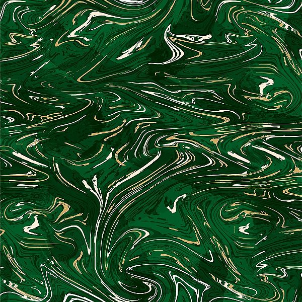 Saco para Presente Metalizado - Marmorizado Verde