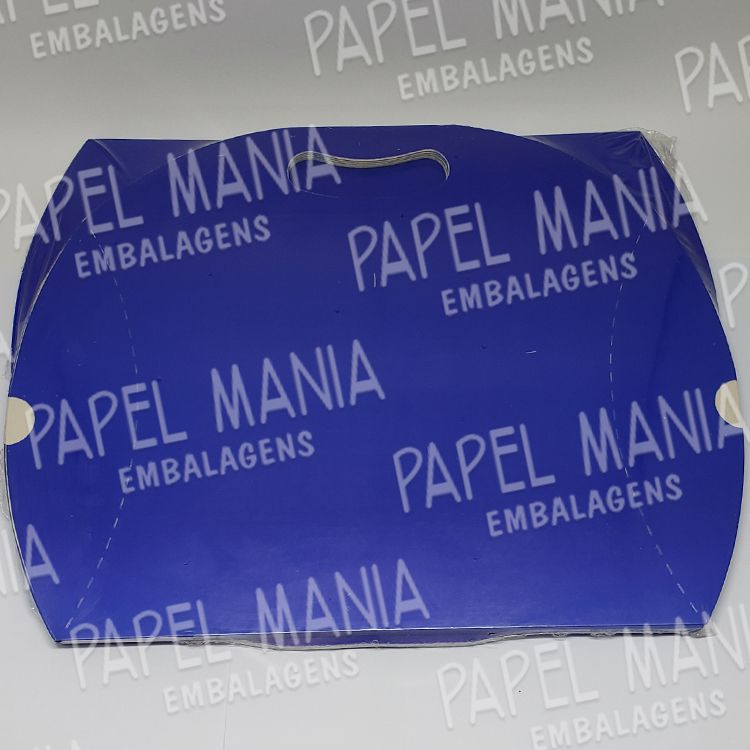 Embalagem Caixa para Presente - Azul - Pacote 20 unid.