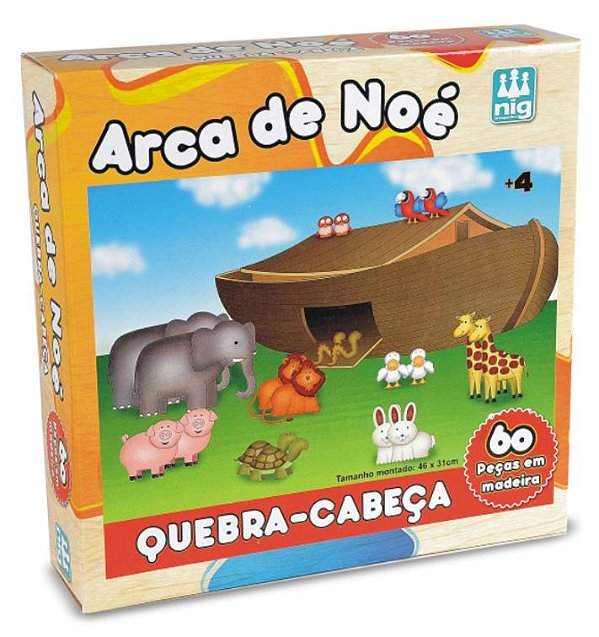 Quebra - Cabeça Arca de Noé - Nig Brinquedos