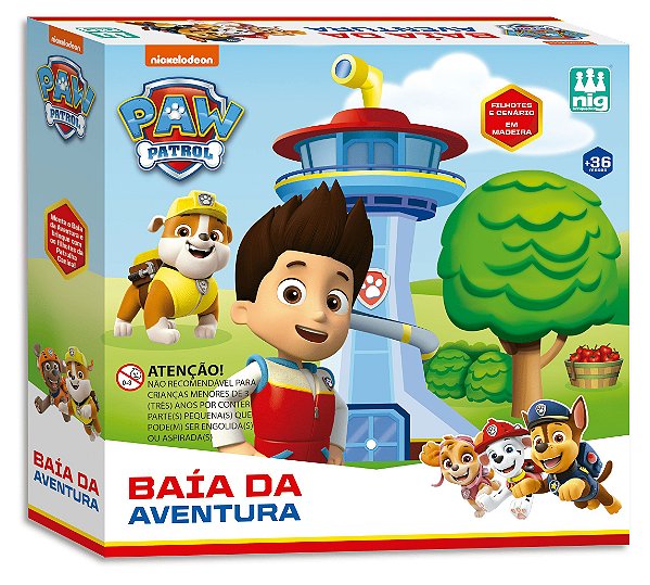 Baía da Aventura - Patrulha Canina - Nig Brinquedos