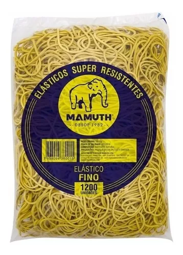 Elástico Para Dinheiro - Mamuth 1kg | 1200 Unidades