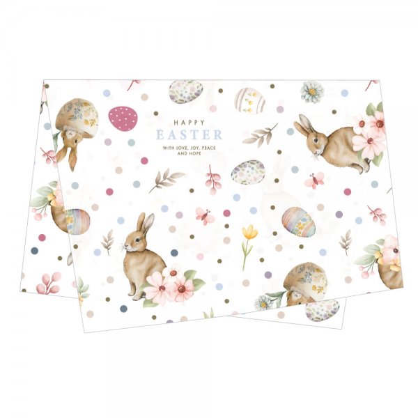 Papel de Seda Decorada 50X70CM Pascoa Hope | 50 Folhas