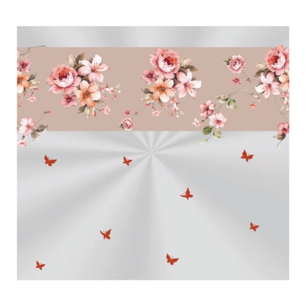 Saco Para Cesta Celofane 60x89CM Decorado Helena | 25 Unidades