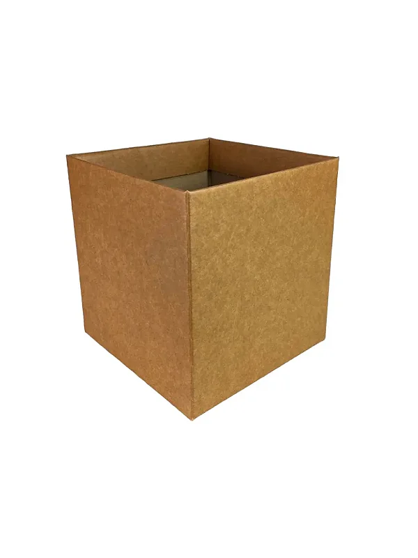 Cachepot Quadrado Kraft 14,5X14,5X15,4 | 10 Unidades