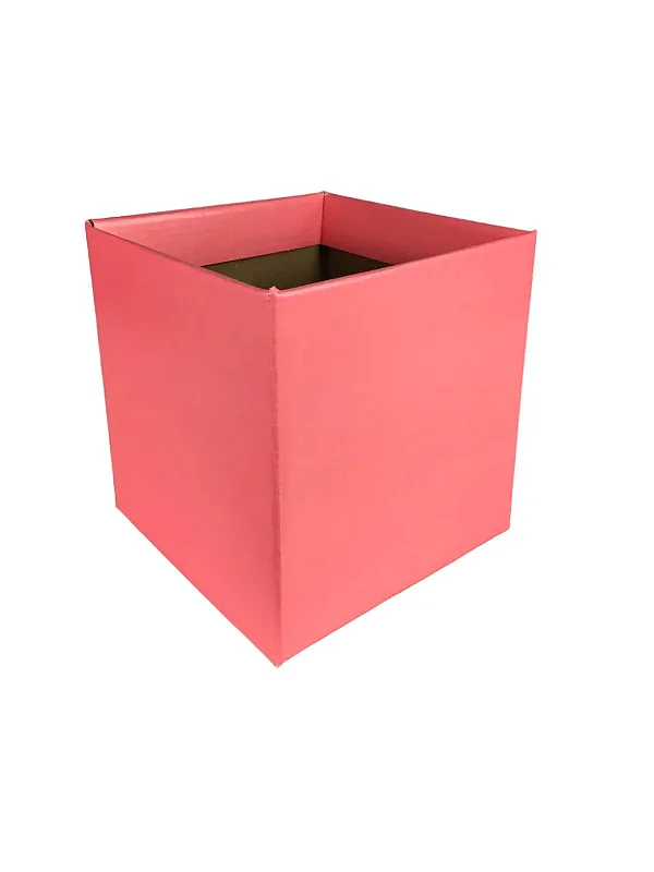 Cachepot Quadrado Rosa 14,5X14,5X15,4 | 10 Unidades