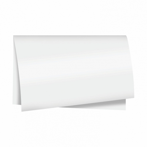 Poli Sujinho Liso 49cmx69cm Branco | 50 Unidades