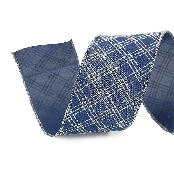 Fita Aramada Azul 6,3CM x 9,14 Metros