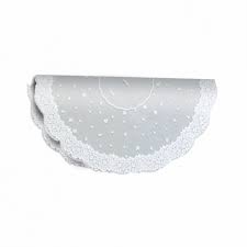 Poli Redondo Lilac 48CM Branco | 100 Unidades