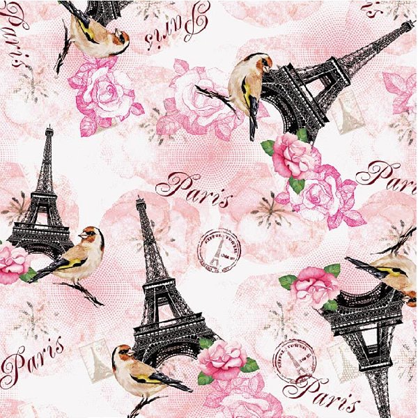 Saco Para Presente Perolado Paris 35X53CM | 50 Unidades
