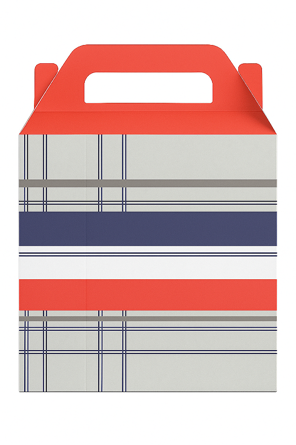 Caixa Maleta Fantasia M3 - Casual American 21x26x7,5CM | 10 Unidades