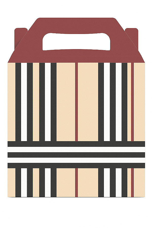 Caixa Maleta Fantasia M3 - Casual Grif 21x26x7,5CM | 10 Unidades