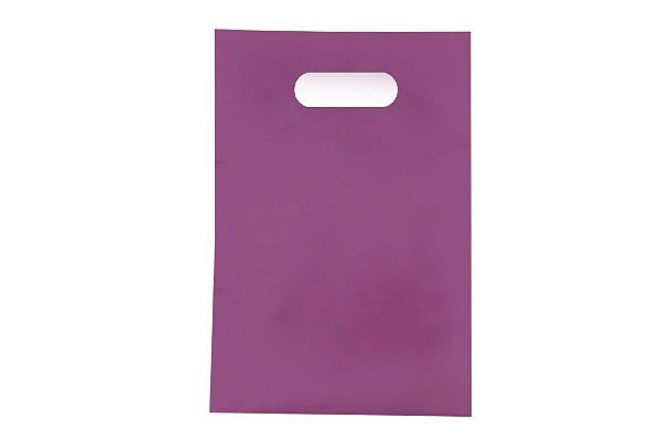 Sacola Boca Vazada Reciclada Pink 45x60 - 35 Unidades